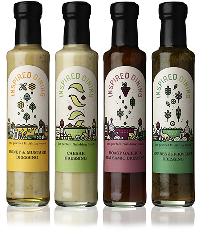 2-Inspired-Dining-Dressings-Bottles-World-Brand-Design